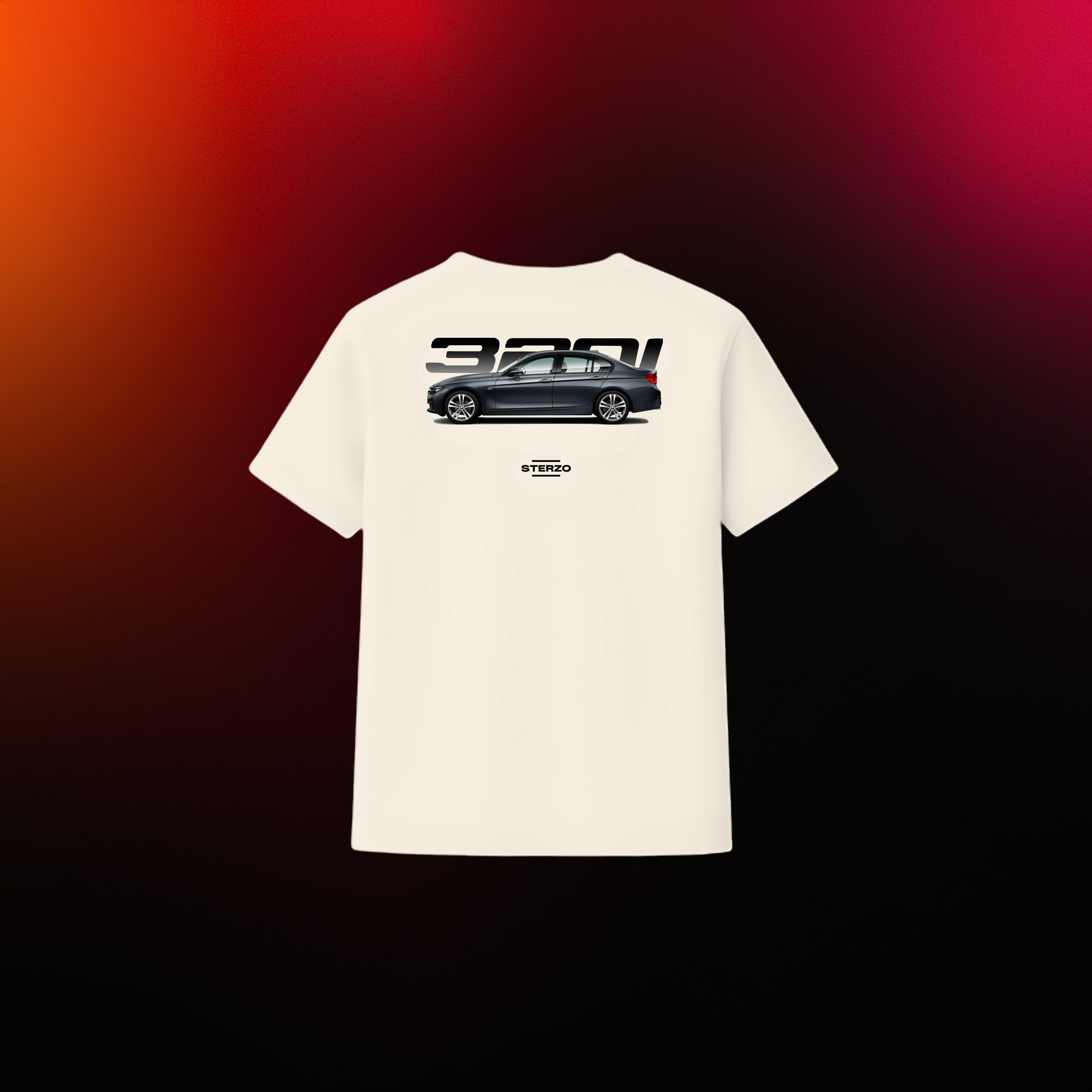 BMW 320i (F30) | Mineralgrau Metallic | Camiseta Premium