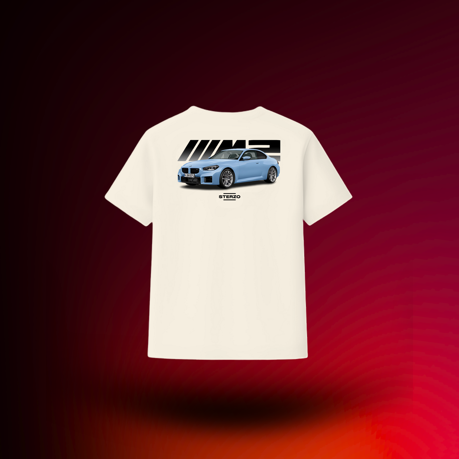BMW M2 (G87) - Frontal | Azul Zandvoort | Camiseta Premium