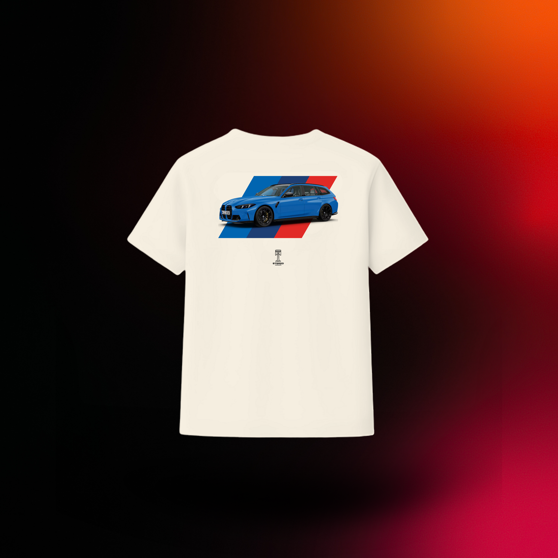 BMW M3 (G80) Touring | Voodooblue | M Spec | Camiseta Premium