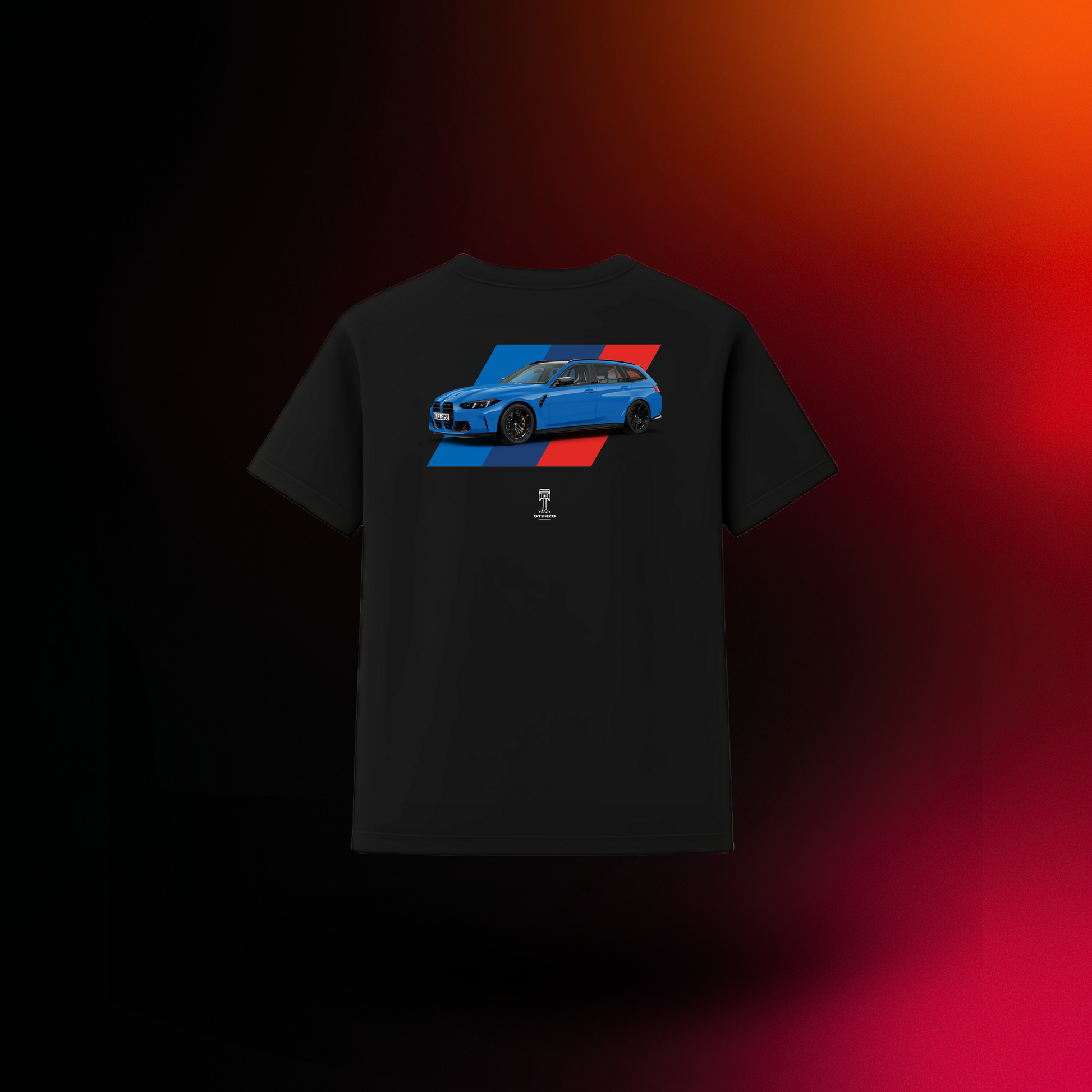BMW M3 (G80) Touring | Voodooblue | M Spec | Camiseta Premium
