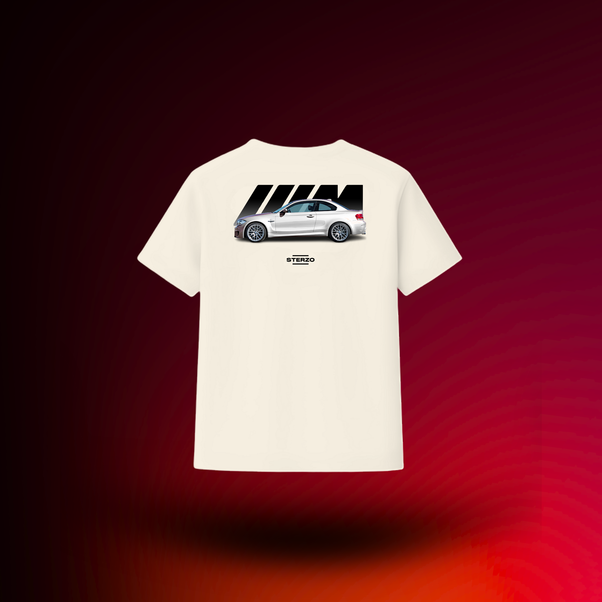 BMW 1M | Branco Alpino | Camiseta Premium