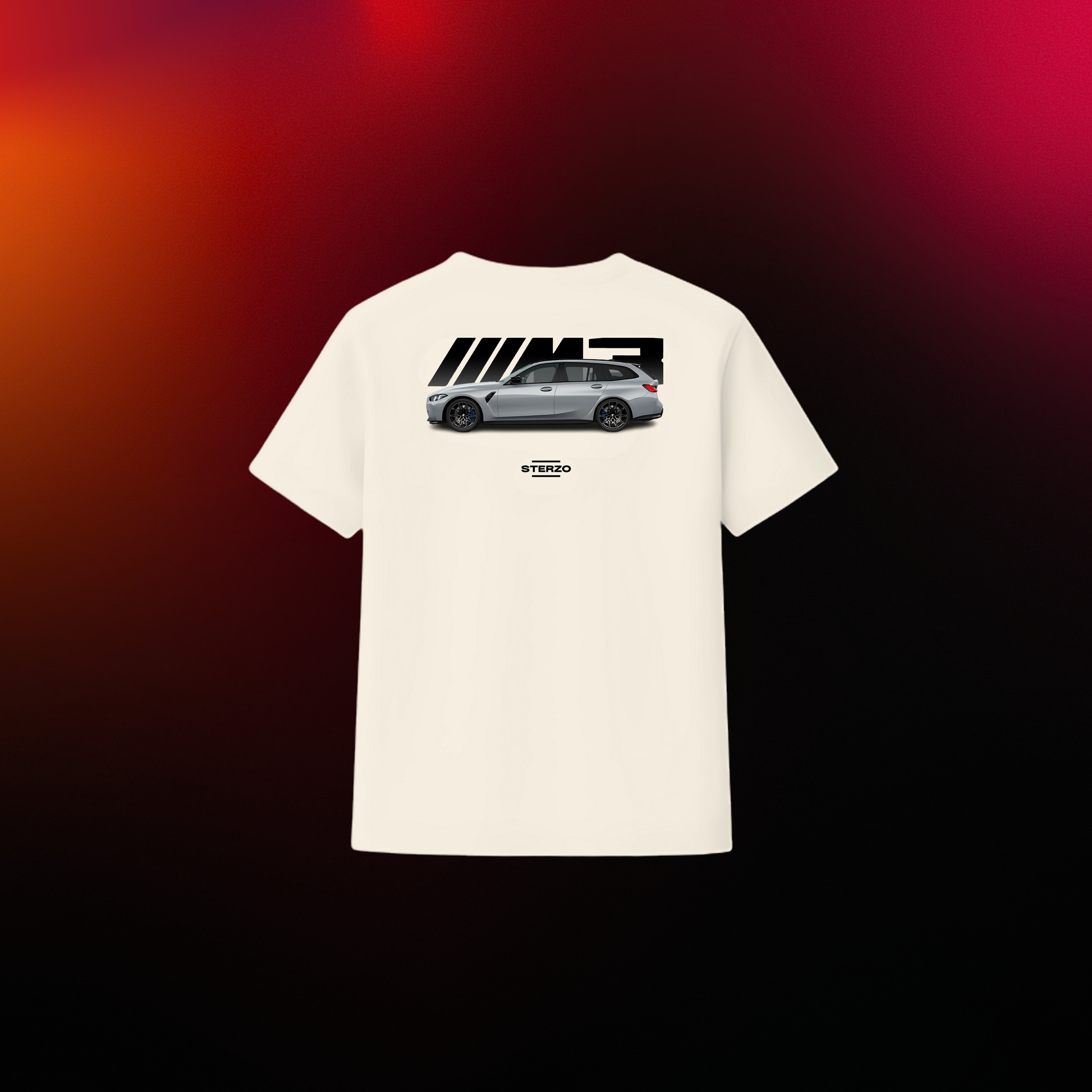 BMW M3 (G80) Touring | Cinza Brooklyn | Camiseta Premium