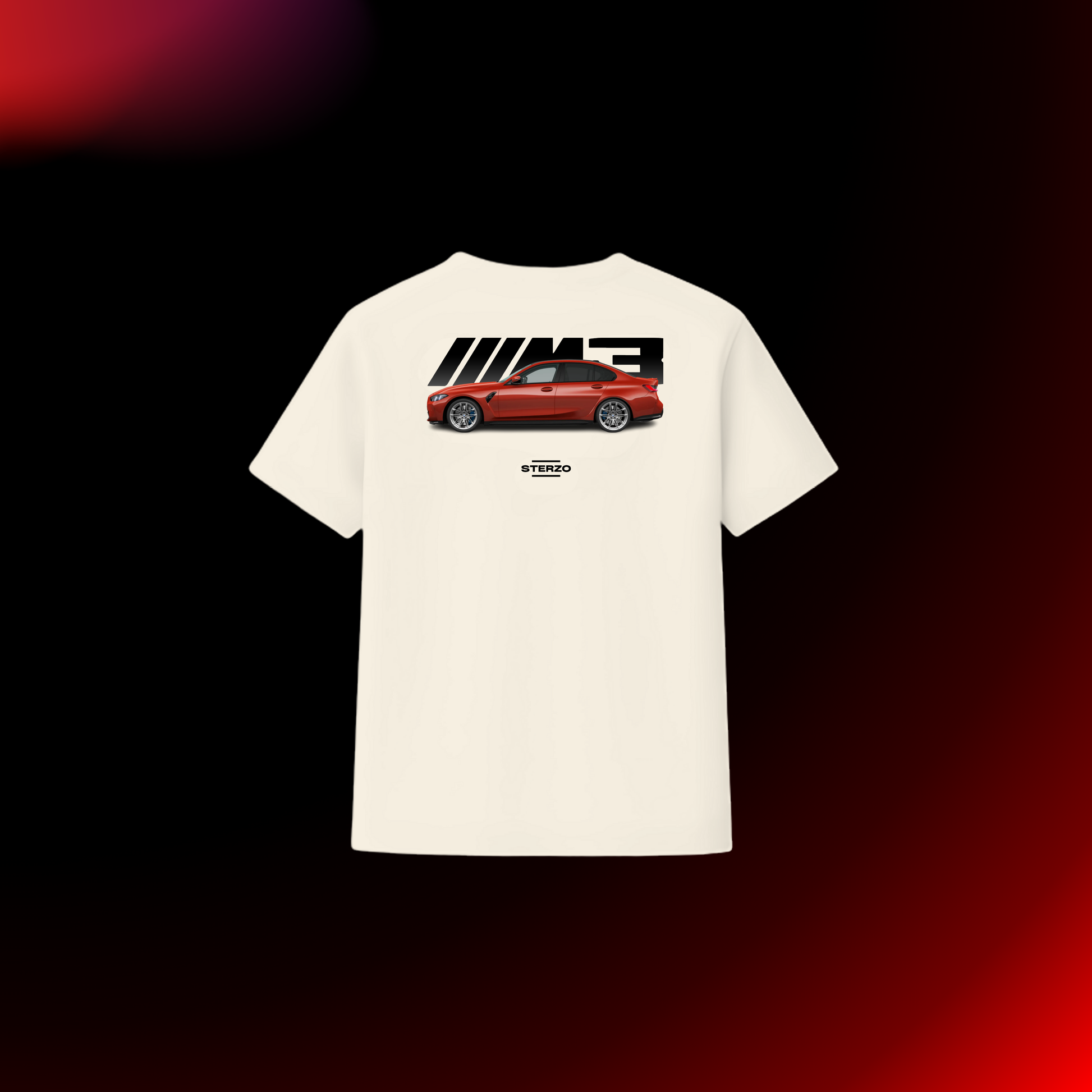 BMW M3 (G80) | Toronto Red | Camiseta Premium
