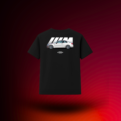 BMW 1M | Branco Alpino | Camiseta Premium