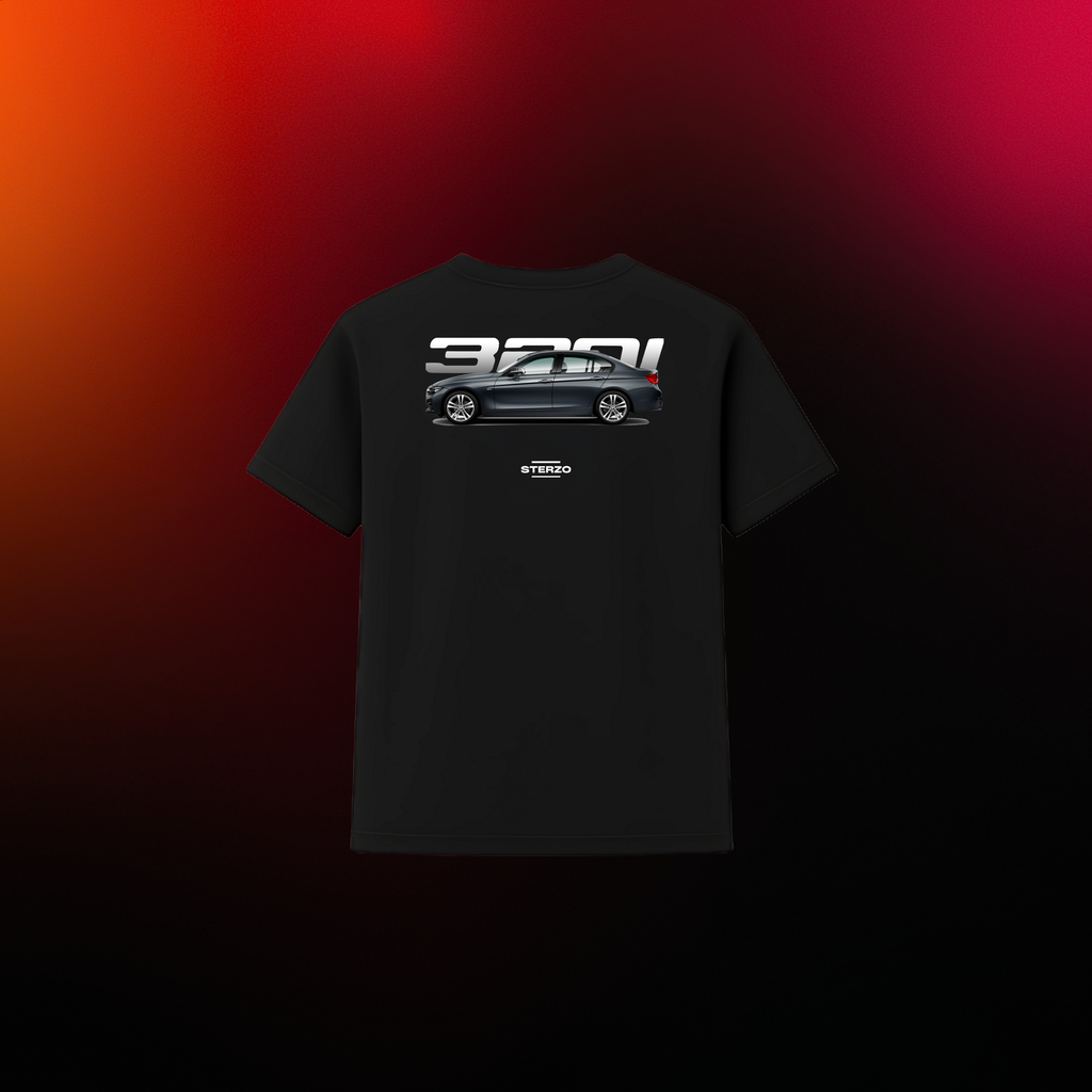 BMW 320i (F30) | Mineralgrau Metallic | Camiseta Premium