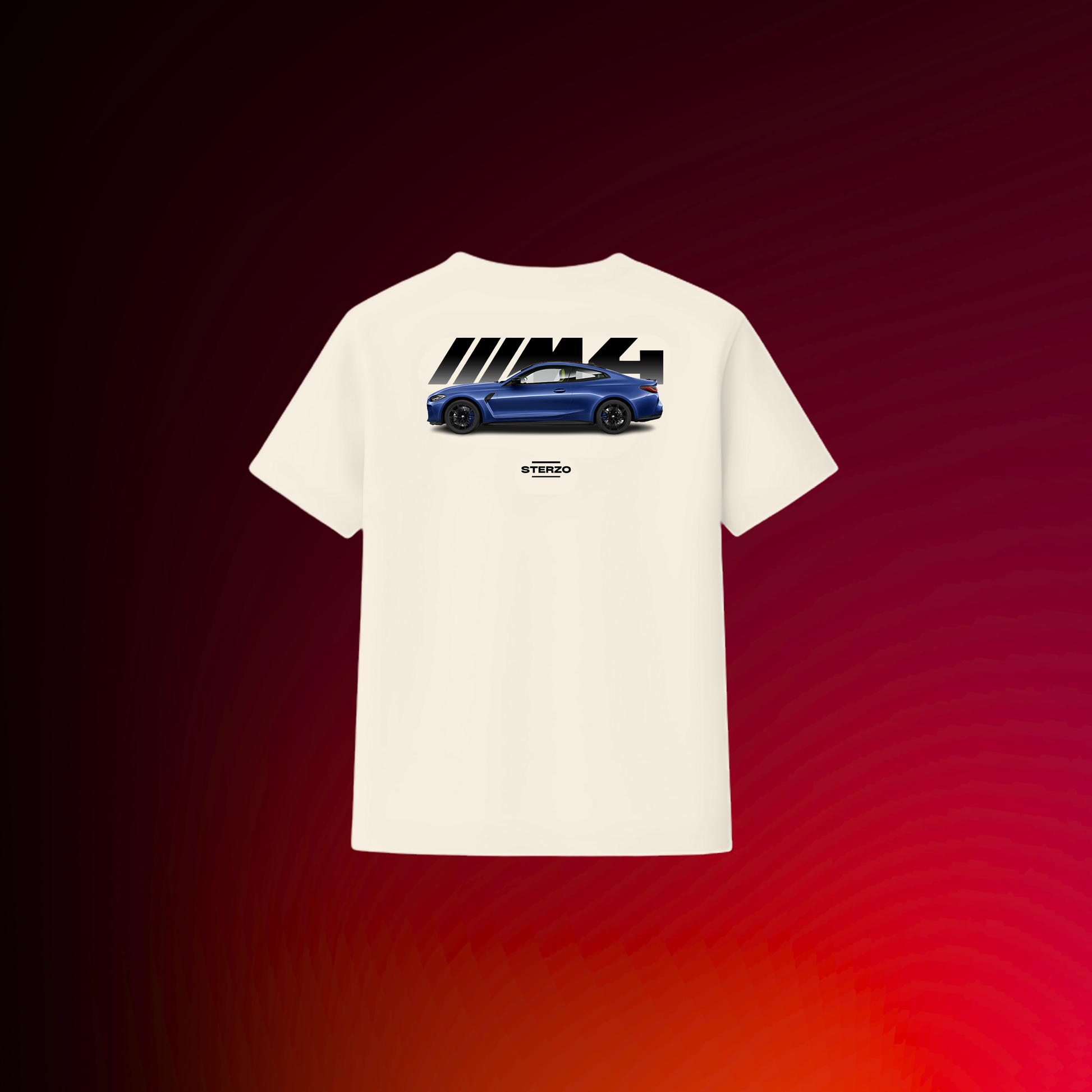 BMW M4 (G82) | Portimão Blue | Camiseta Premium
