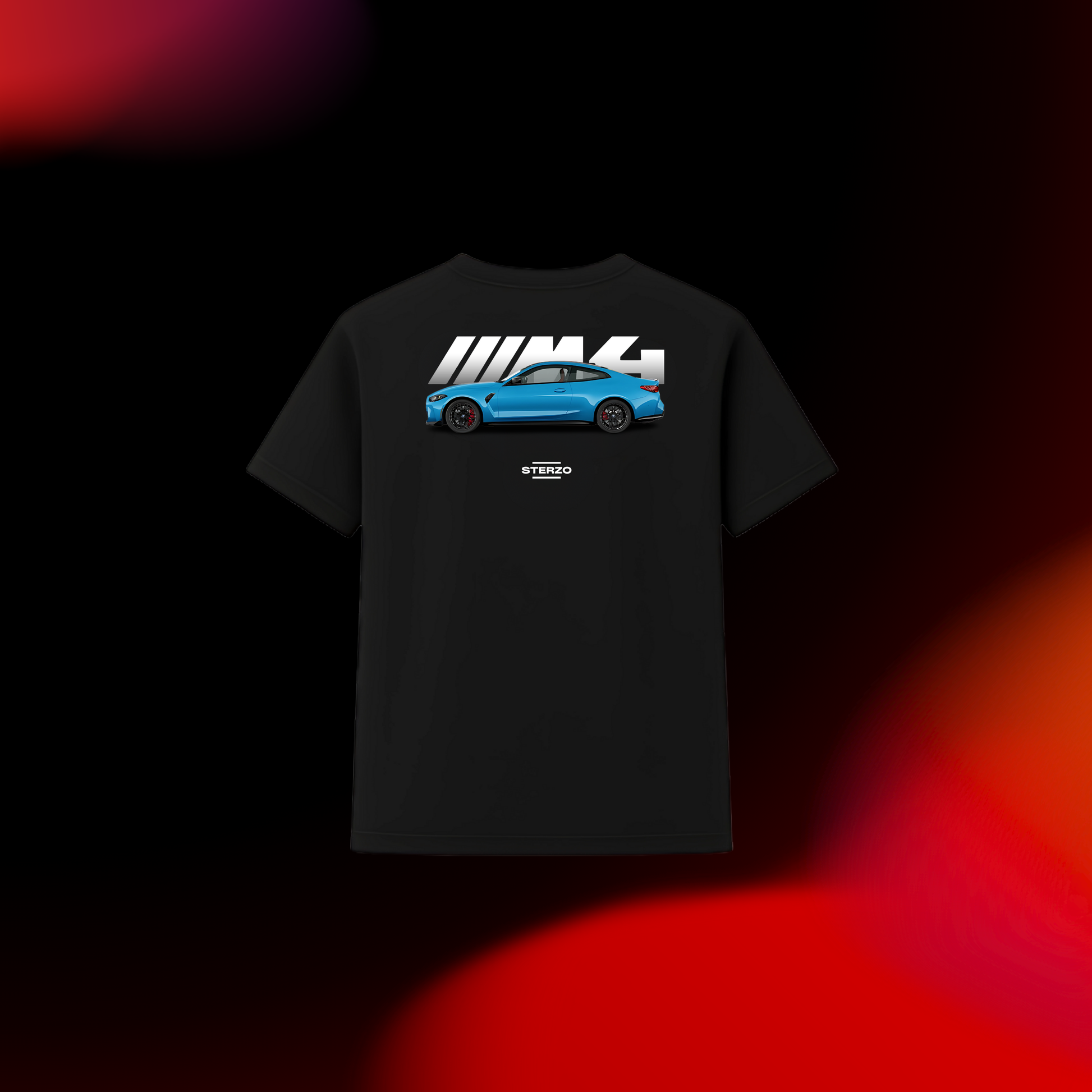 BMW M4 CS (G82) | Riviera Blue | Camiseta Premium