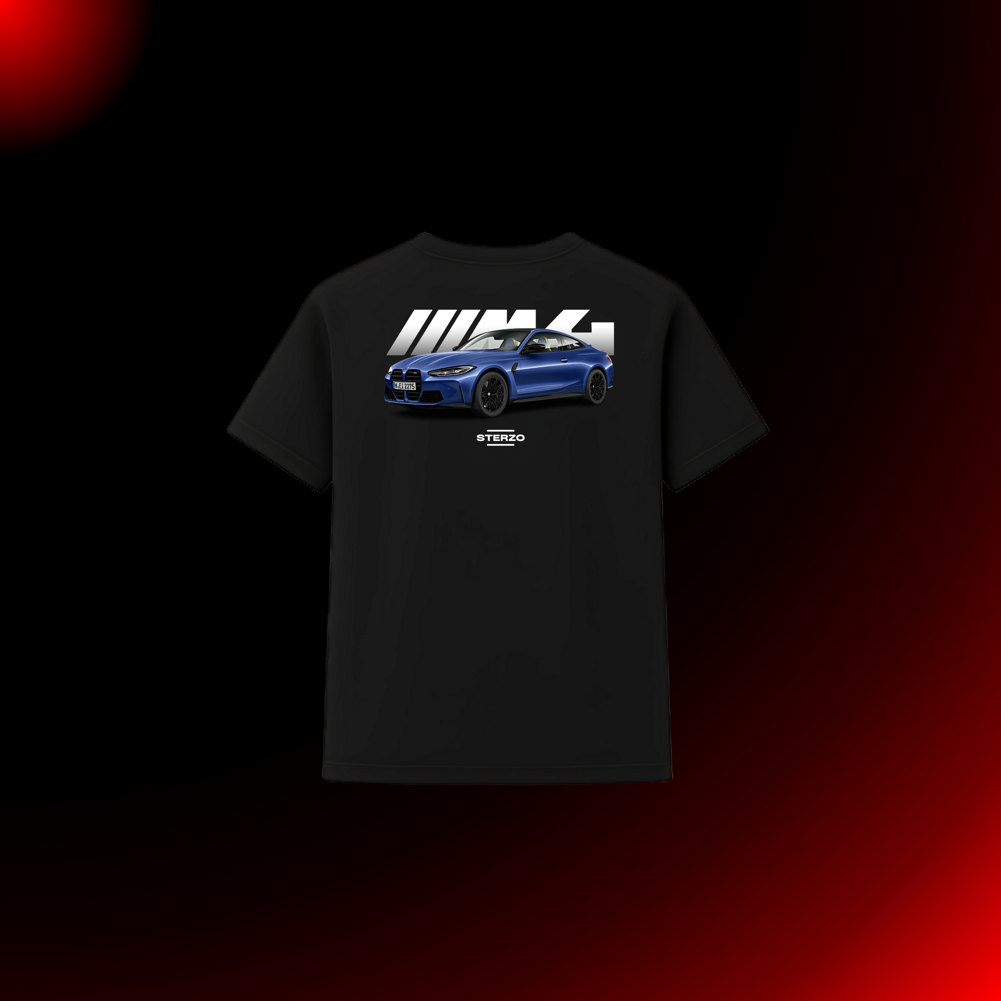 BMW M4 (G82) - Frontal | Portimão Blue | Camiseta Premium