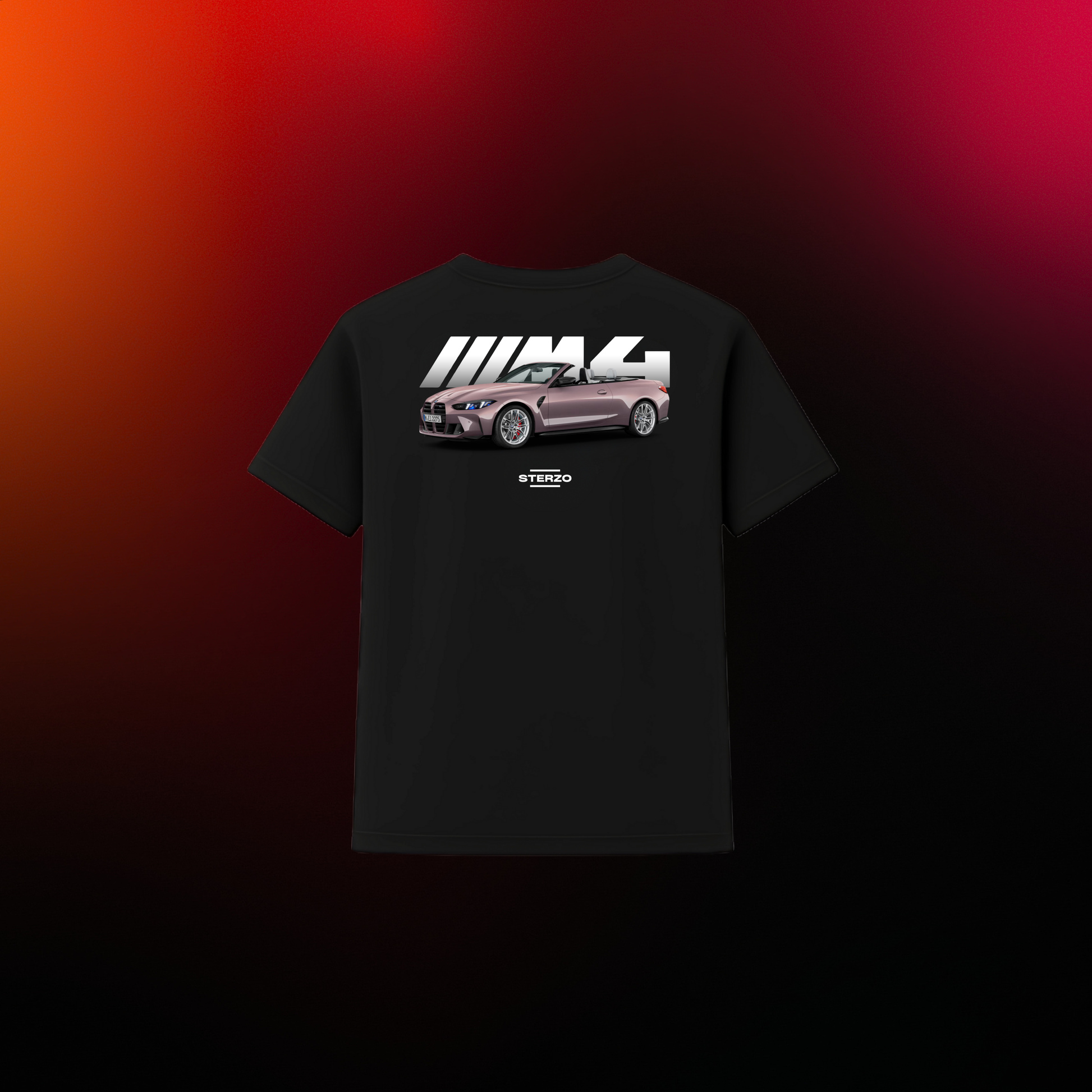 BMW M4 (G83) - Frontal | Velvet Orchid | Camiseta Premium