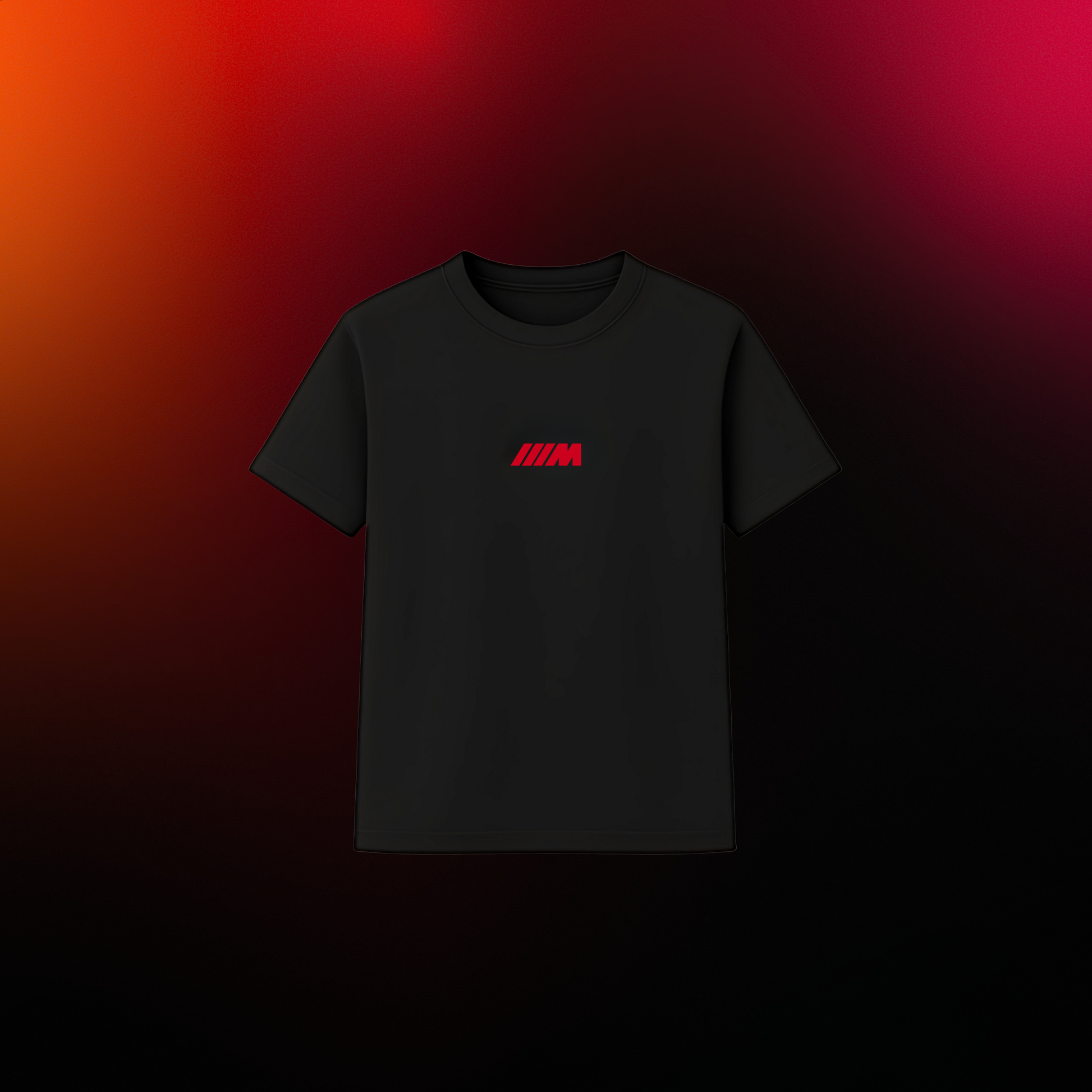 BMW M5 Competition (F90) - Traseira | Fire Red | Camiseta Premium
