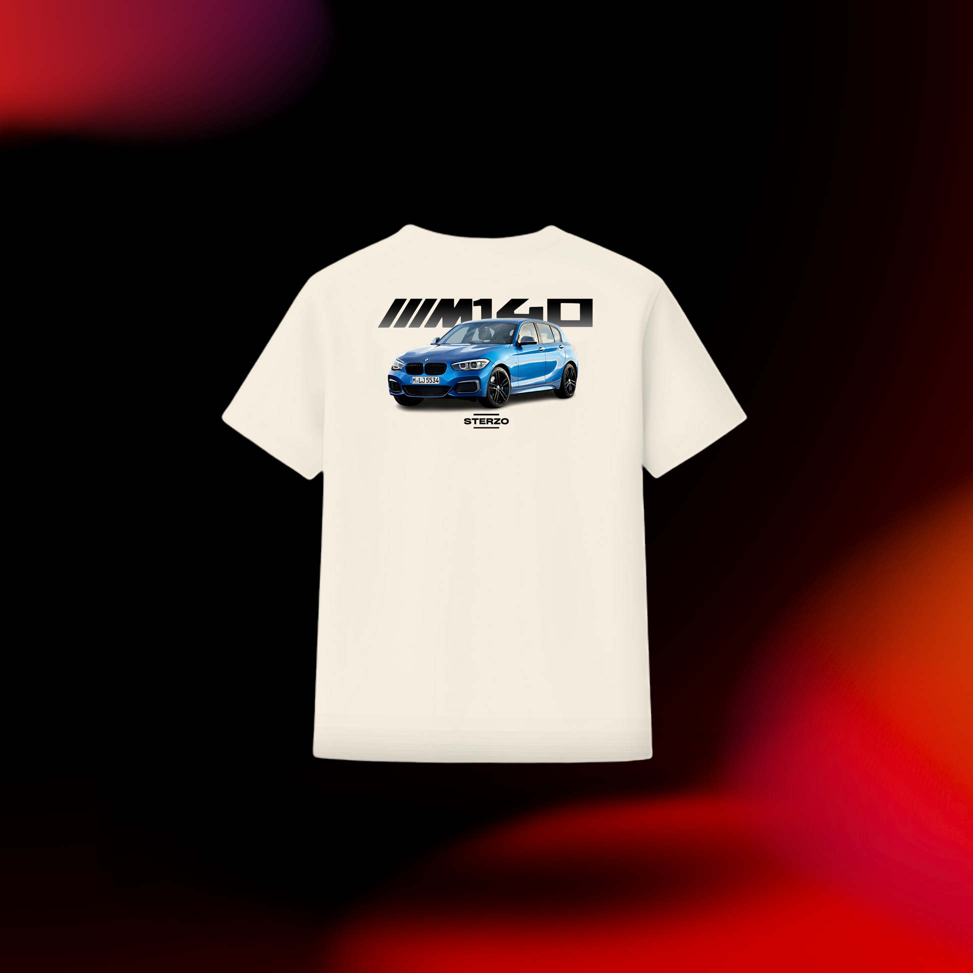 BMW M140i - Frontal | Azul Estoril | Camiseta Premium
