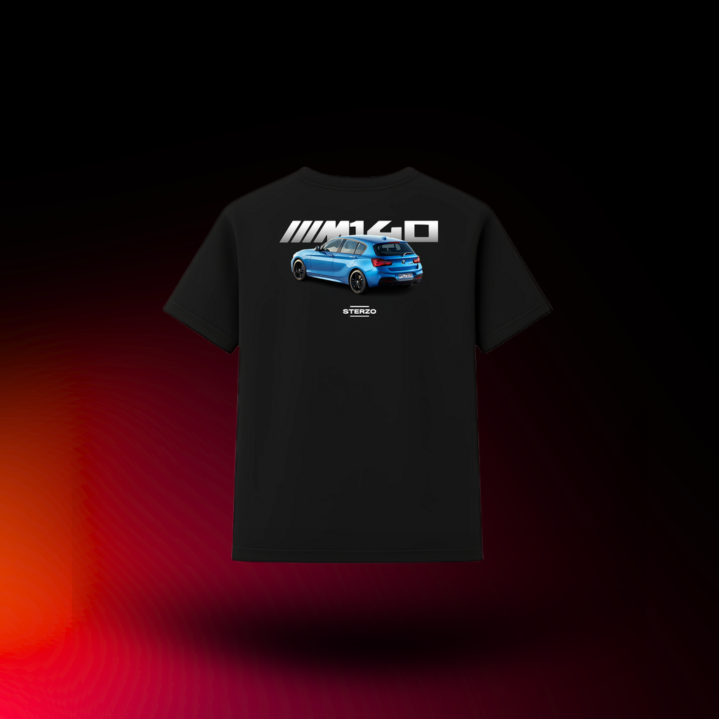 BMW M140i - Traseira | Azul Estoril | Camiseta Premium