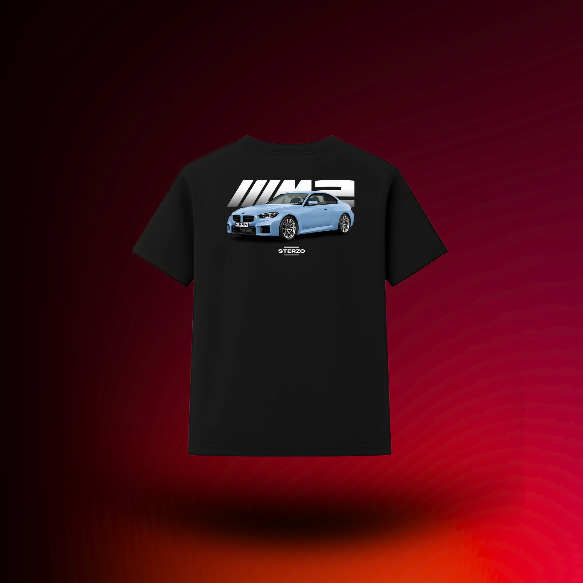 BMW M2 (G87) - Frontal | Azul Zandvoort | Camiseta Premium