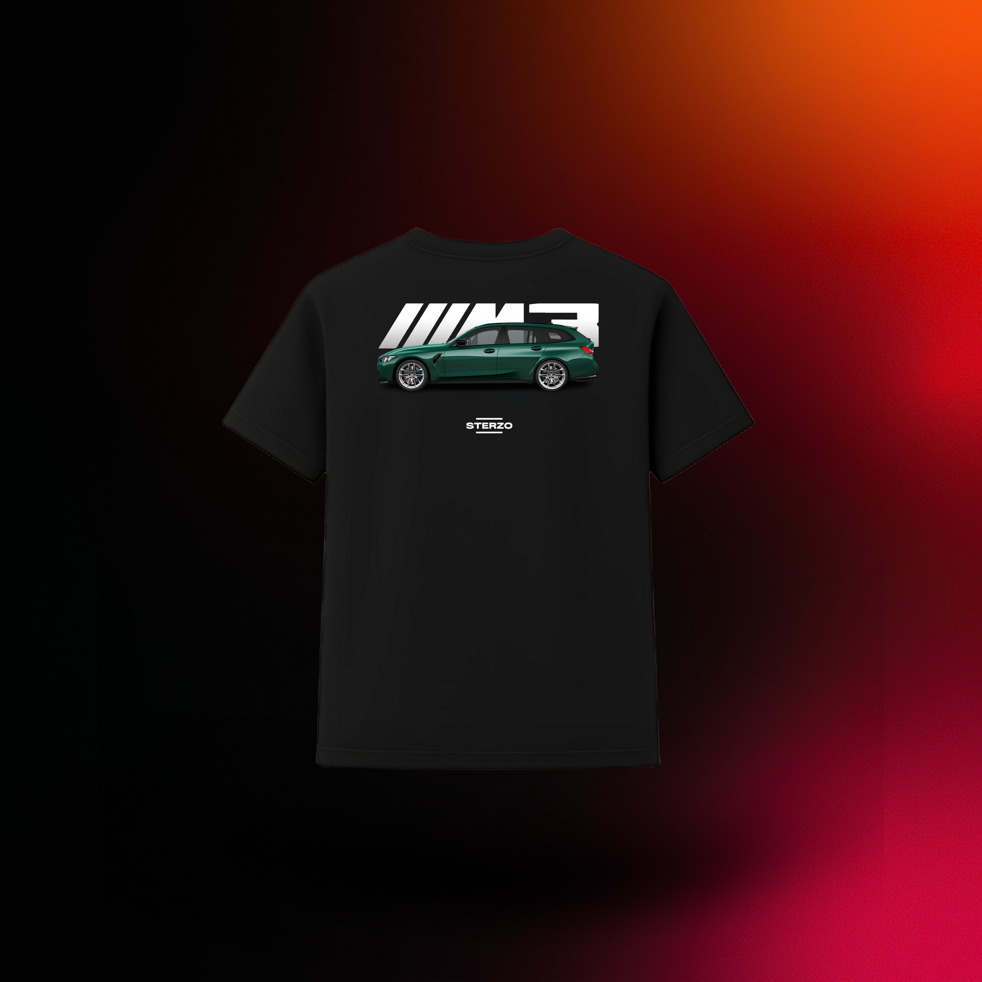 BMW M3 (G80) Touring | Isle of Man Green Metallic | Camiseta Premium