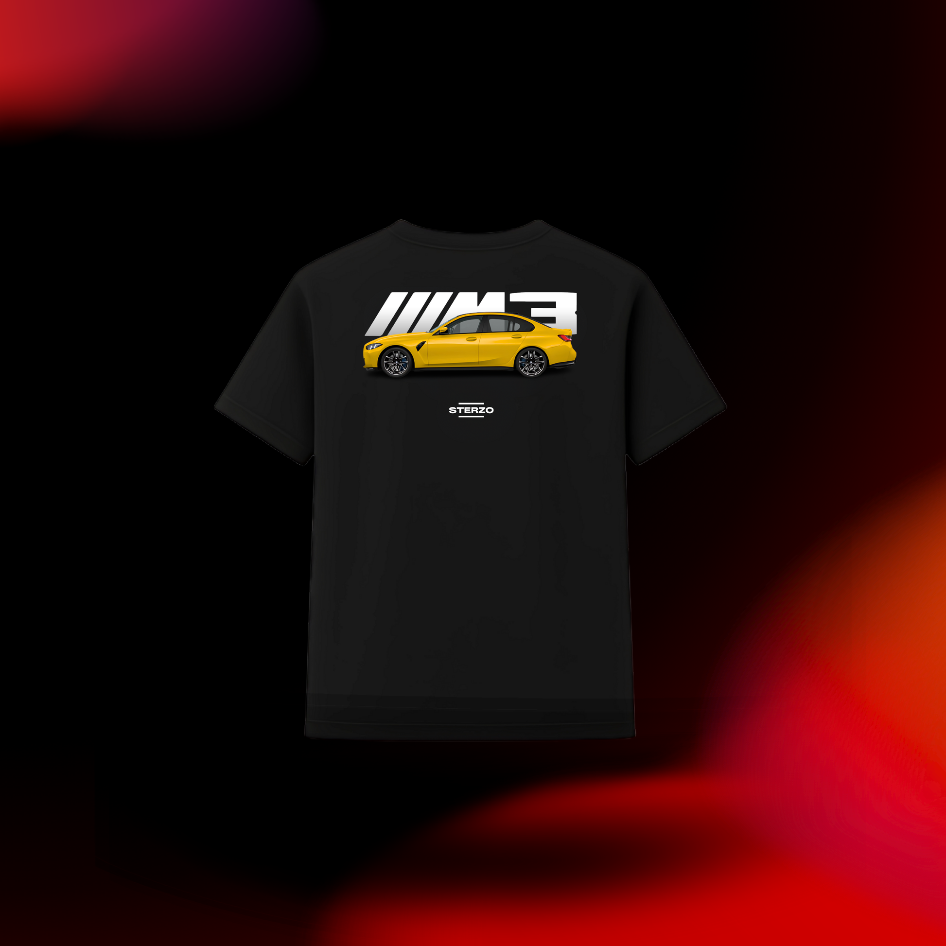 BMW M3 Competition (G80) | Speed Yellow | Camiseta Premium